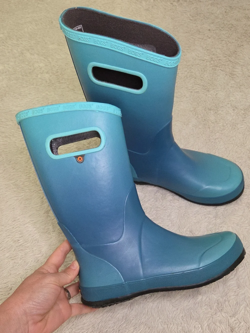 Bogs Kids Ombre Rain Boots Sz 5